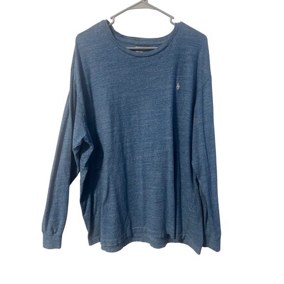 Polo Ralph Lauren Other - Polo Ralph Lauren Long Sleeve T-Shirt‎ Mens XXL Blue Heather